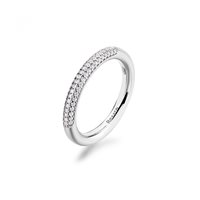 Ring Rosato Woman Bianca in Silver RZBI50B - RZBI50C